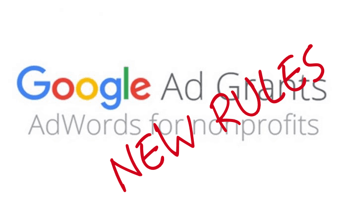 New Google Ad Grants Rules